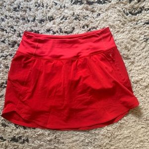 Outdoor Voices OV Hudson Skort Red Scarlett xs